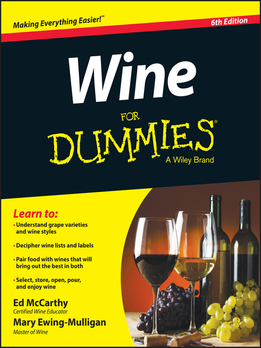 Title details for Wine For Dummies by Ed McCarthy - Available